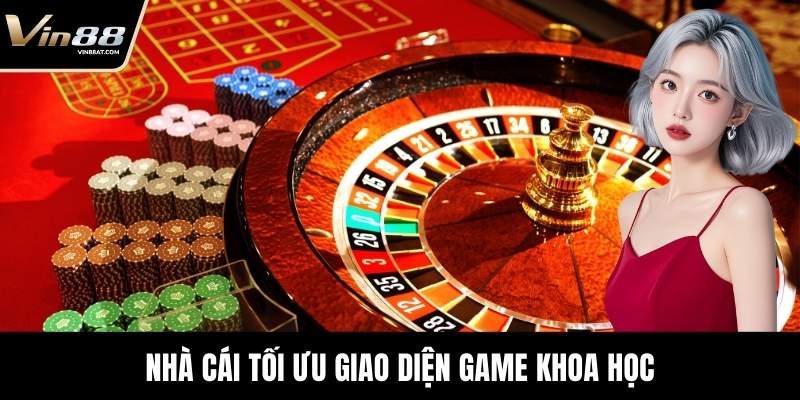 Roulette Online - Trải Nghiệm Đỉnh Cao Giải Trí Tại VIN88 4 Nhà cái tối ưu giao diện game khoa học